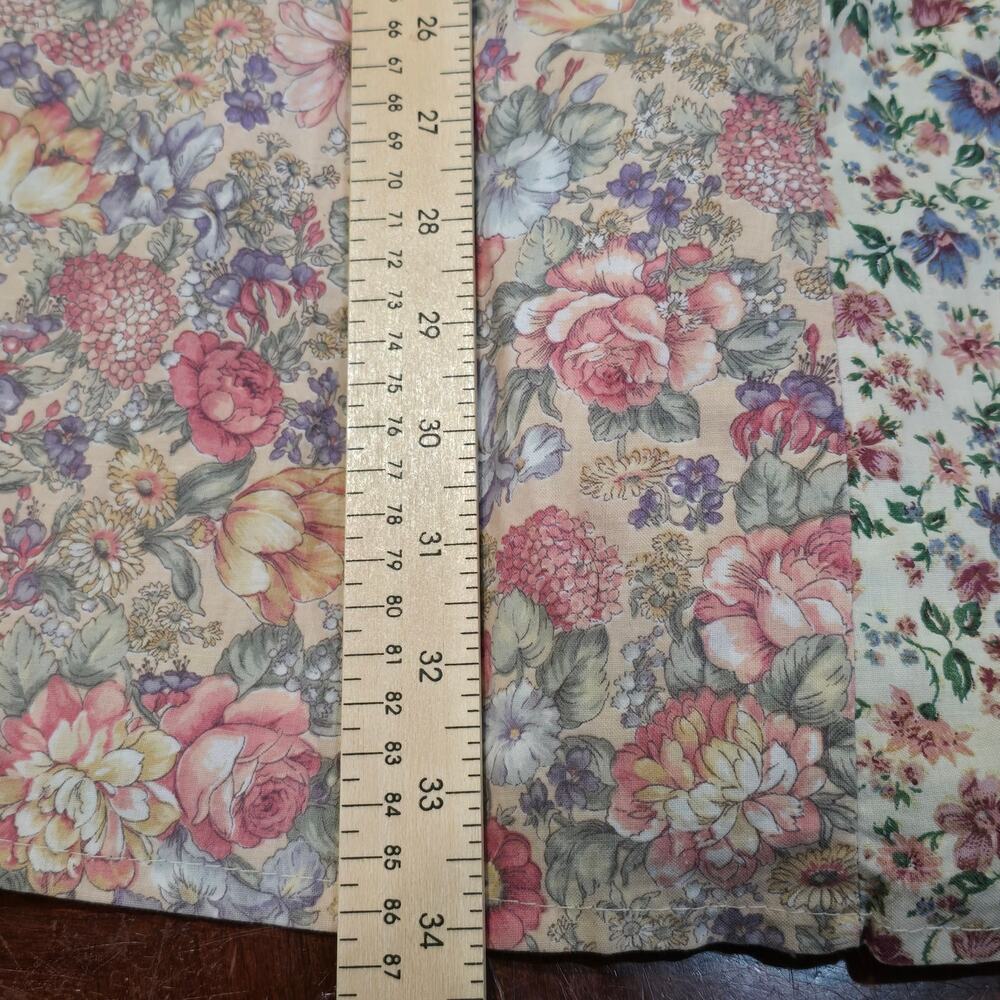 Patchwork Floral Maxi Skirt┃Handmade┃Bohemian, Fairycore, Cottagecore, Artsy - Picture 6 of 7